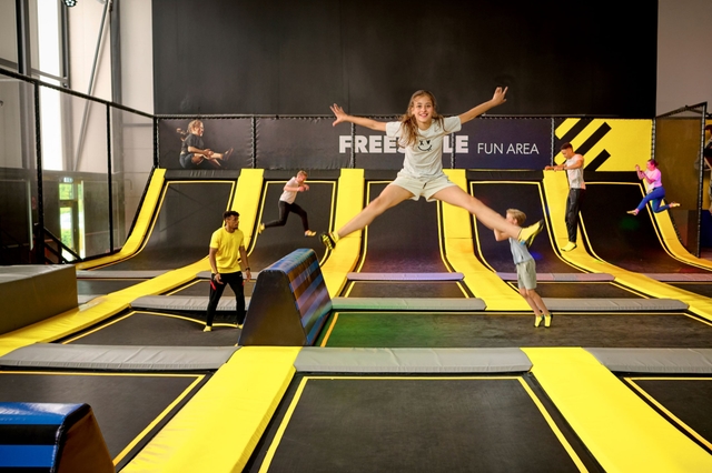 Small Jump Course Mini Jump - Trampolines pour les tout-petits dès 2 ans